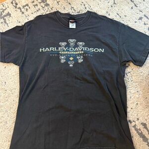 Harley-Davidson Black Graphic Tee